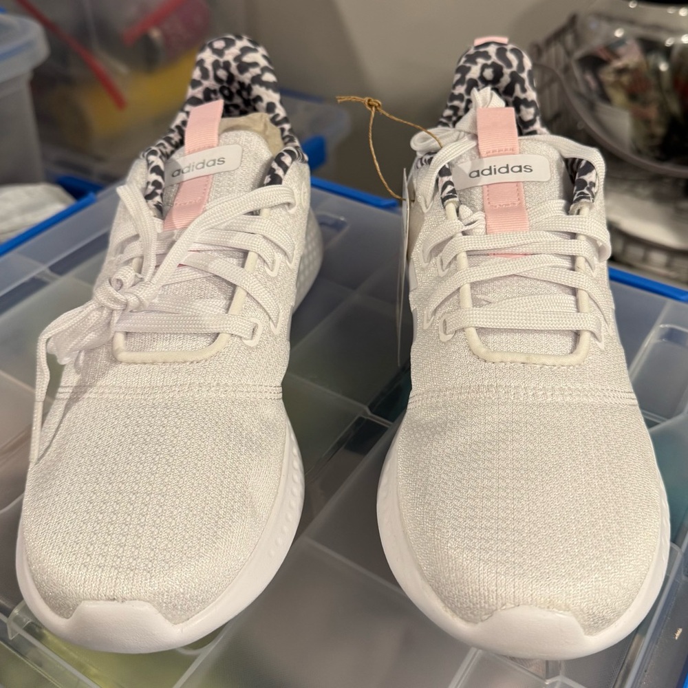 adidas White Women's Sneakers ~ NEW